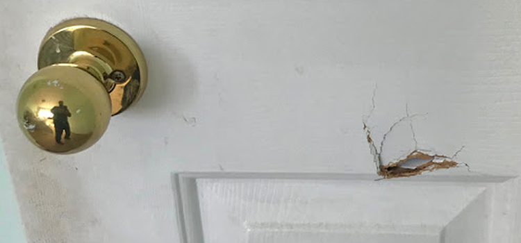 interior door hole repair Franklin