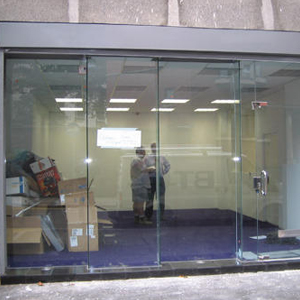 shop front door repair Franklin