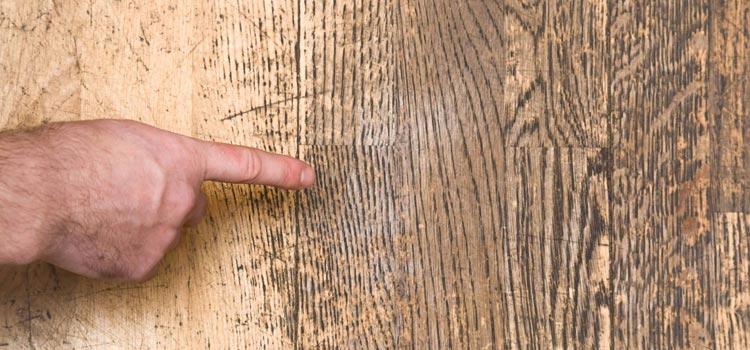Wood Door Scratch Repair in Franklin